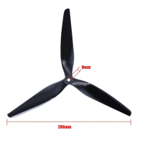 Hq Prop Class X Prop 13x12x3 1312 13 Inch 3 Blade (одна пара CW/CCW)