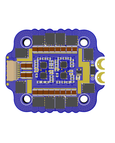 Stellar 8bit ESC 70A redesign