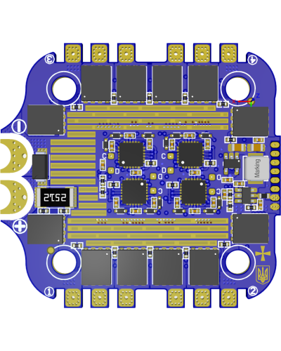 StingBee Stellar 32bit ESC AM32 V1 80A